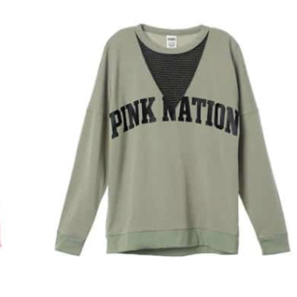 Pink leggings and sweat shirt deal pictured above